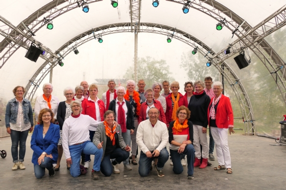 Succesvol optreden Bel Canto tijdens Bevrijdingsdag op de Floriade